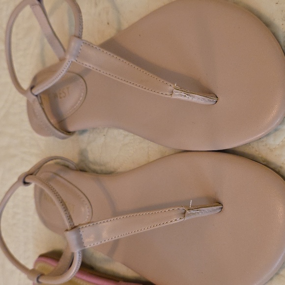 Nine West Pink leather sandals 2 pair - Picture 3 of 7